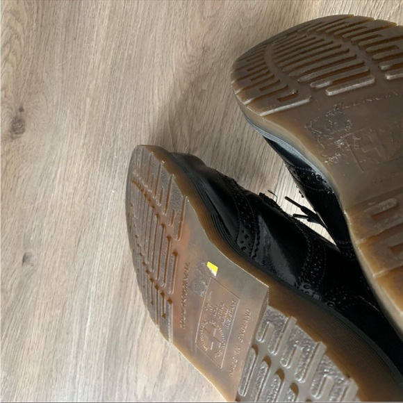 Vintage 90’s Dr. Martens Brogue Made In England Size US 8 - Picture 5 of 6